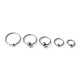 Cbr Ring "Plain" Stål - 1.2mm