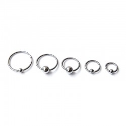 Cbr Ring "Plain" Stål - 1.2mm