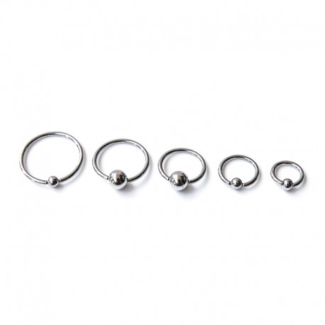 Cbr Ring "Plain" Stål - 1.2mm