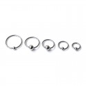 Cbr Ring "Plain" Stål - 1.2mm