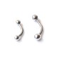 Banana piercing- Kulor "Plain" 1.2mm