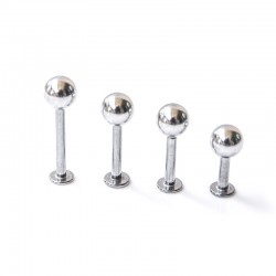 Labret med kula -1.2mm