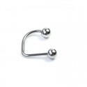 Läpp Ring 1.2mm - Titan