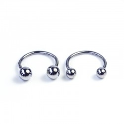 Hästsko piercing Titan - 1.2mm