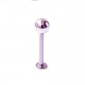 labret med kula olika färger