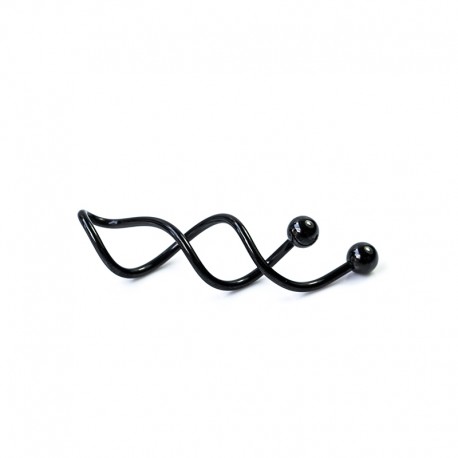 Ind stav spiral - Svart 1.6mm