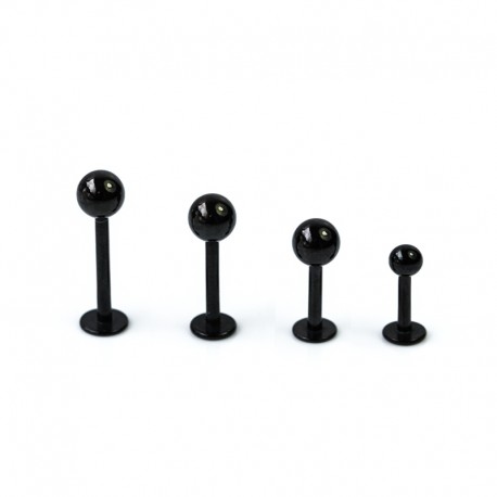 Labret - Kula "Blackline" -1.2mm Svart
