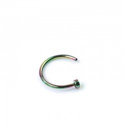 Näspiercing - Silver 1.0mm