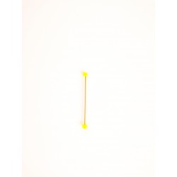 Barbell stav 2 neon kula 316L