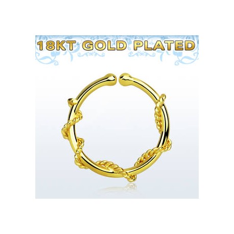 septum ring guld
