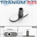 Platta till Dermal anchor 2,5mm