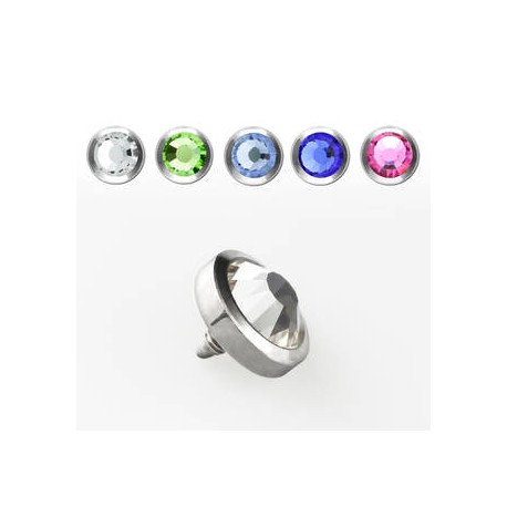 Dermal anchor smycke