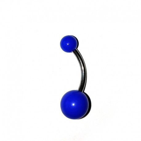 Röd navel piercing -1.6mm