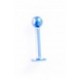 Rosa labret med kula -1.2mm