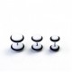 Fejk plugg 6-10mm(1.0mm)