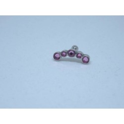 Helix smycke med stenar