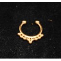 fake septum ring med kulmönster