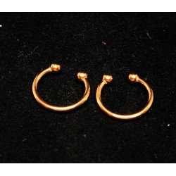 Enkel fake septum smycke