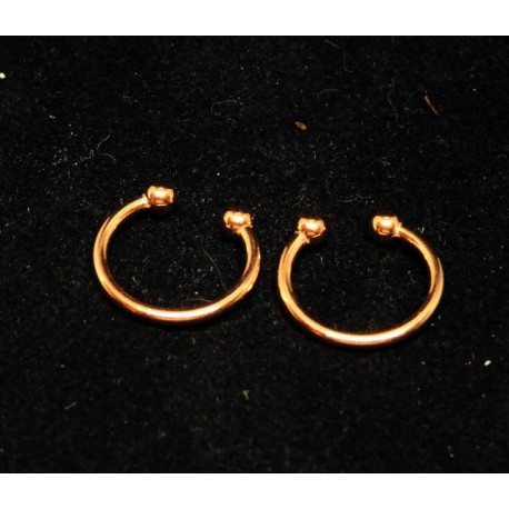Enkel fake septum smycke