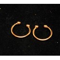 Enkel fake septum smycke