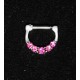 D format Septum smycke med stenar