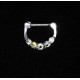 D format Septum smycke med stenar