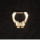 Septum smycke med rosett