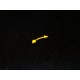 Grön banana barbell 2 st koner 316L
